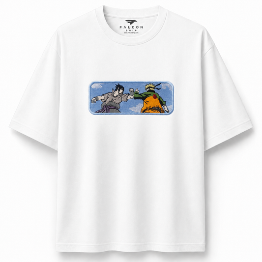 Naruto X Sasuke - Premium Tee (Embroidery)