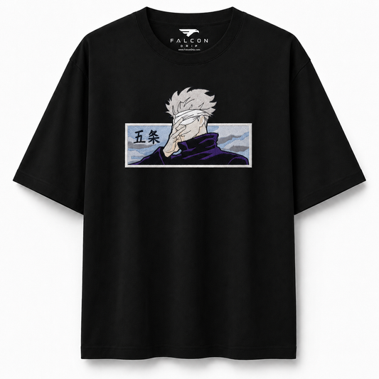 Satoru Gojo - Premium Tee (Embroidery)