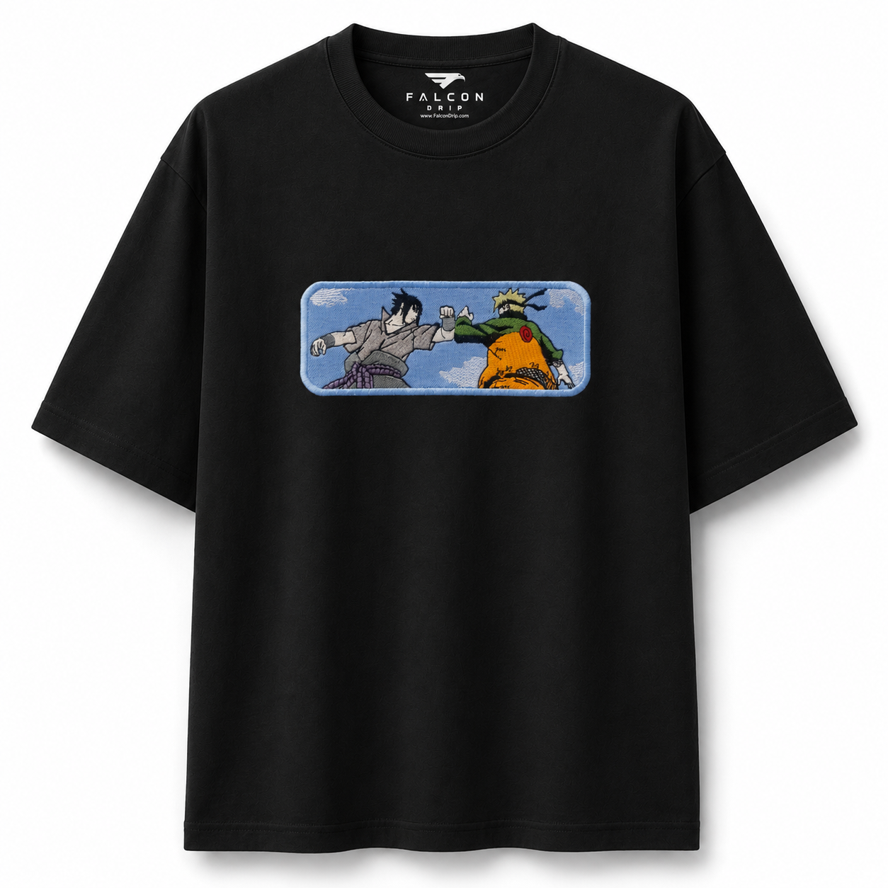 Naruto X Sasuke - Premium Tee (Embroidery)