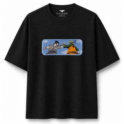 Naruto X Sasuke - Premium Tee (Embroidery)