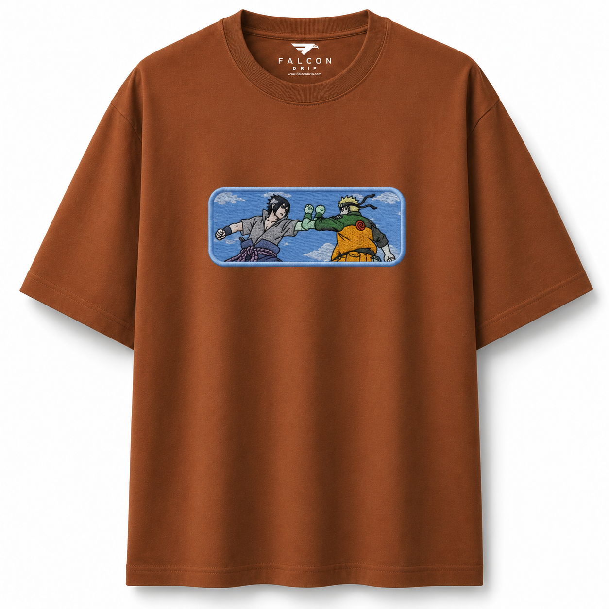 Naruto X Sasuke - Premium Tee (Embroidery)