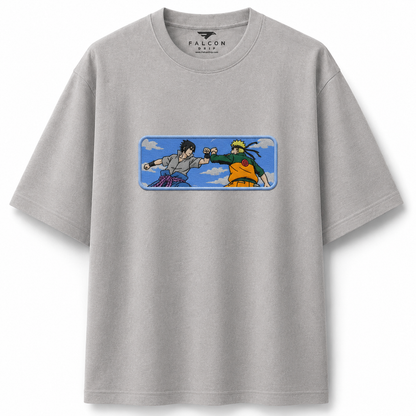 Naruto X Sasuke - Premium Tee (Embroidery)